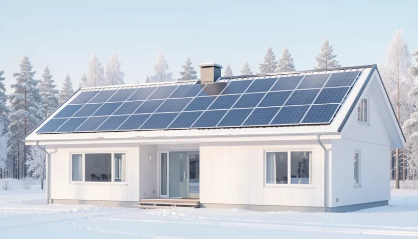 Omakotitalon aurinkosähköjärjestelmän käyttöönottotarkastuspöytäkirja pdf ja dokumentaatio.
