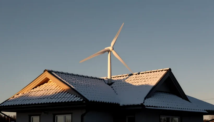 Tuuliturbiini katon harjalle hinta selviää kohdekohtaisen suunnittelun myötä.