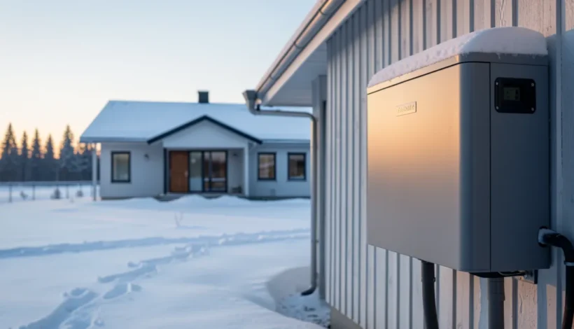Vesipumpun painekytkin säätö ja huolto suomalaisessa omakotitalossa ensilumen aikaan.